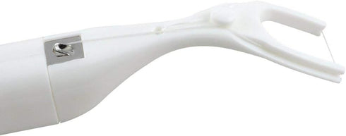 Dental Floss Holder with 50 Meter Waxed Floss for Plaque Removal, Advanced Care Flossers, Dental Oral Care.