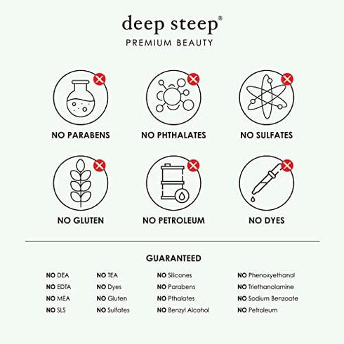 Deep Steep Premium Hair Care Conditioner, 17oz Weightless Moisture