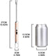 SUPRUS Rechargeable USB Lighter - Arc Electric Lighter with Safety Switch, 360° Flexible Neck, Flameless Grill Long