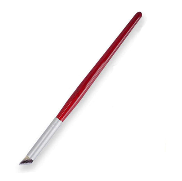 WOKOTO Nail Gradient Brush with Red Wooden Handle for UV Gel Nail Design