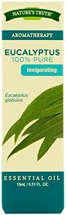 Nature's Truth Aromatherapy 100% Pure Essential Oil, Eucalyptus, 0.51 Fluid Ounce