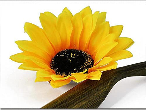 Sunflower Hair Barrettes - Daisy Hair Clips for Women Girls, Alligator Hair Pins (4pcs)
