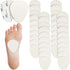 Syhood 40 Pcs Metatarsal Pad - 1/4 Inch Thick Ball of Foot Pain Relief Cushions for Men Women, White Felt Pads