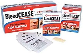 Packings, 25 Count BleedCEASE First Aid for Cuts and Nosebleeds Sterile
