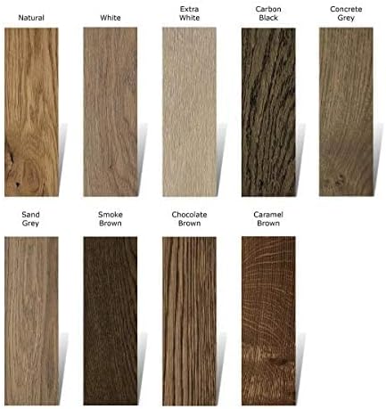 WOCA Denmark Diamond Oil Active, Smoke Brown - 0.9 oz Wood Finish for Furniture, Floors, and Cabinets