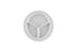 G.E.T. CP-530-W-EC Heavy-Duty 3 Compartment Plastic Divided Plates, Deep Sided, 9", White (Set of 4)