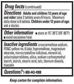 Percogesic Extra Strength Pain Relief Tablets, Acetaminophen & Diphenhydramine, 40 ct (Pack of 1) Aspirin Free