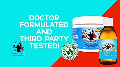 Simple Spectrum All Natural Fish Oil, Omega 3 DHA Supplement
