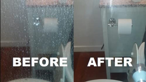 Shower Door Glass Hard Water Stain Remover, Cleans Stainless Steel, Porcelain, and More! Diamond Luster Eliminator Pad