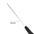 Colortrak Duo Color Brush, Black - Ideal for Sectioning, Ergonomic Grip, Easy to Clean, Firm Straight Bristles