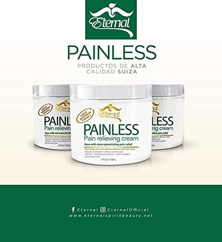 Painless Pain Relieving Cream for Arthritis, Muscle Pains, Carpal Tunnel & More! (Limited Edition) - Pack of 3