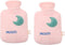 SKUZA Hot Water Bottle,Winter Natural Rubber Hot Water Bottles with Soft Detachable Fleece