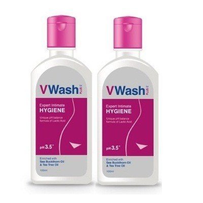 VWash Plus Expert Intimate Hygiene - 100ml (pack of 2) by V Wash