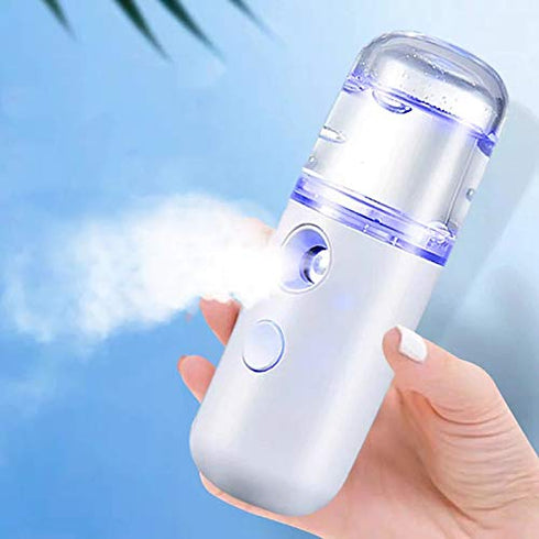 Nano Mister Sanitizer Spray Disinfectant Mist Machine for Home, Office, Car, Hotel (White)