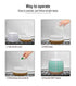 Serenity 500ml 3d Essential Oil Diffuser Sky Iron Dome Dots Colorful I light
