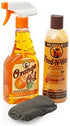Howard Orange Oil Wood Polish and Feed-N-Wax Wood Polish and Conditioner, Bundled with Steel Wool
