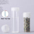 SOUJOY 200 Pieces Small Pill Bottle, 5ml Plastic Sample Bottle, Clear Tiny Travel Tubes for Storage