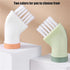 loutlo (2*White) Multi-use Cleaning Brush Can Be Connected to Mineral Water Bottle, Multi-Purpose Bottle Gap Cleaning