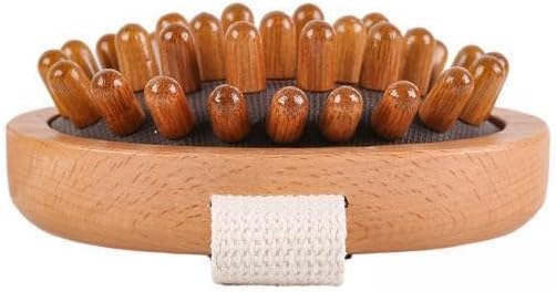 Hzskjyt 6X Wooden Massage Body Brush Multi Functional Body Massager for Waist Neck