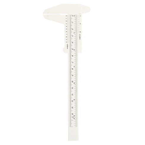Eyebrow Tattoo Ruler, 8 Types Adjustable Microblading Measuring Ruler for Beginners or Professionals