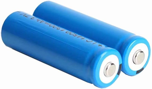 14500 Battery, 2 Pack 800mAh AA Size Rechargeable Lithium Battery Pack 14500/800mAh/3.7V