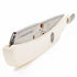 Parker SRW Professional Straight Razor with Stainless Steel Blade Arm and 100 Single Edge Blades for a Smooth, Barber