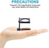 10X 28mm Mini Three-Folding Magnifier, Zinc Alloy with Scale for Textile Optical Jewelry Tool (5Pcs).