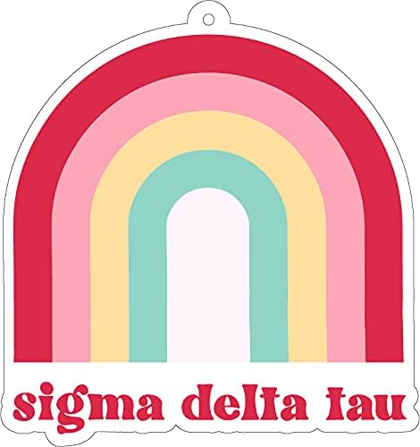 Sigma Delta Tau Rainbow Air Freshener - 2/Pack, Flowers & Sunshine Scent
