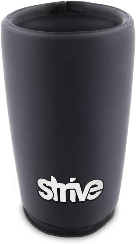 Strive Reusable Gel Pack Compression Sleeve - Hot & Cold Therapy Ice Pack for Knee, Calf, Elbow Injury Wrap