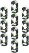 RockaDex Adhesive Patch for Dexcom CGM G6, 10 Pack (Green Camo)