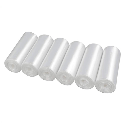 10 Gallon Clear Trash Bags, Kitchen Garbage Bag, 150 Counts