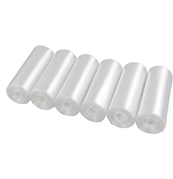 10 Gallon Clear Trash Bags, Kitchen Garbage Bag, 150 Counts