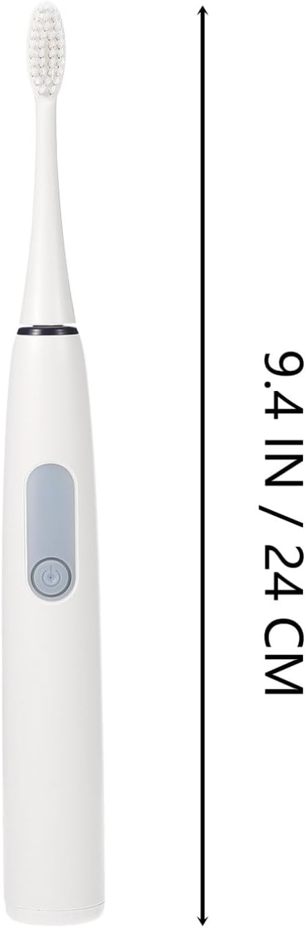 VICASKY Electric Toothbrush for Adults with Soft Bristles Battery Powered Deep Cleaning Oral Care Tool Portable