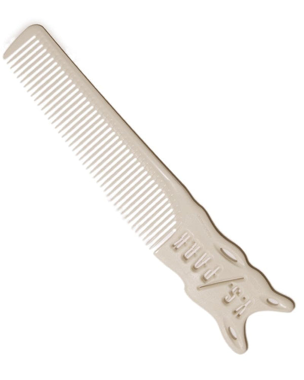 YS Park 209 Barber Comb, White