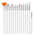 YIMART 20PCS Nail Art Design Dotting Painting Drawing Polish Brush Pen Tools