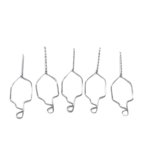 Sino Dental Orthodontic Metal Ligatures Kobayashi Ties Stainless Steel Short/Long, 100pcs/Box (Short)
