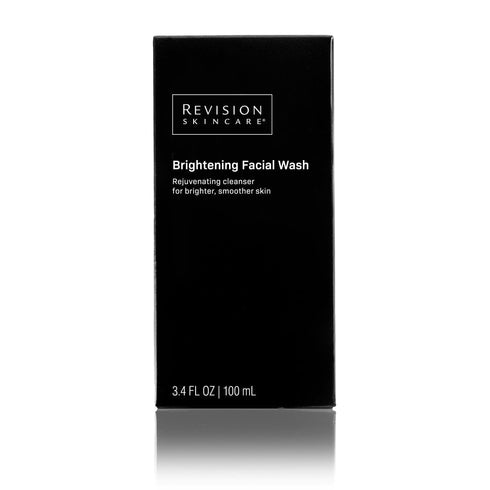 Revision Skincare Brightening Facial Wash, Exfoliating Face Cleanser with Vitamin C and Vitamin E, 3.4 Fluid Ounces