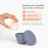 Saalt Compact Sanitizer - Menstrual Disc and Period Cup Cleaner, Microwavable, Reusable Menstrual Disc Sanitizer