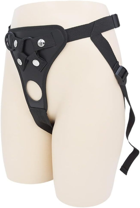 Pfylinqo 2 Strap On Adjustable Dildo Harness Adult Sex Toys for Women Men, Adult Strapon Dildo Accessories Sex Harness