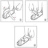 Open Toe Plaster Cast Boot for Foot Injuries, Cast Shoe Foot Fracture Support, Post Op Surgical Walking Boot