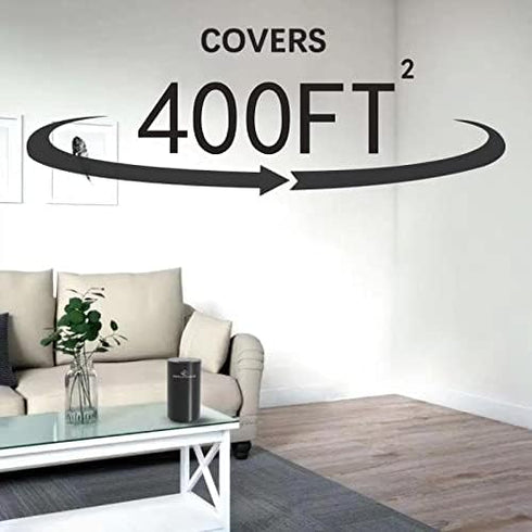 Waterless Oil Diffuser - Battery Operated Aromatherapy Diffuser with 3 Cold Mist & Timer