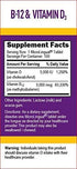 Superior Source Methyl B12 and Vitamin D3 5000 IU Multivitamins, 100 Count, 5000 mcg