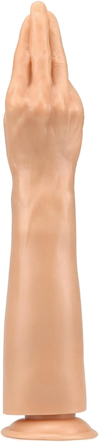 SOODAY Huge Realistic Hand Dildo Real Female Sex Toy, Rubber Fist Dildo Smooth