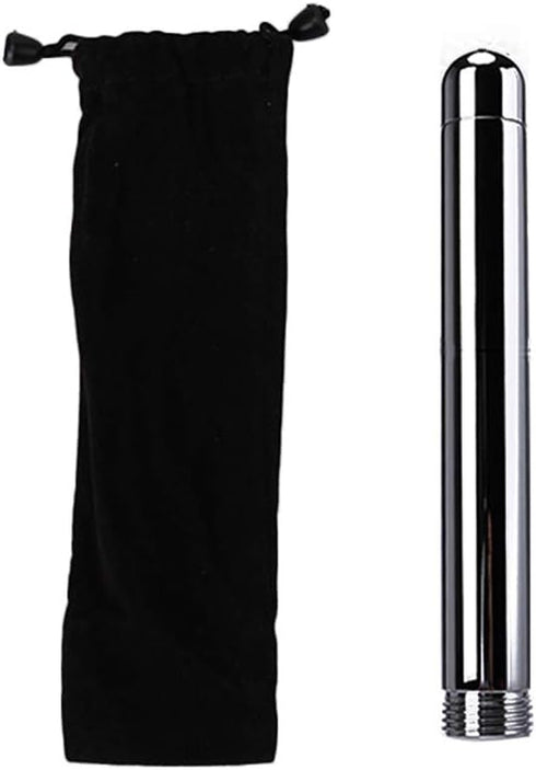 Nozzle Shower Cleaner - 3 Heads Aluminum Cleansing Colonic Douche System (Silver)