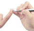Professional Silver Stainless Steel Finger Cuticle Cleaner Fork Pusher, Nail Art Tools for Unisex