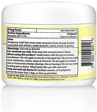 Natural Pain Relief Cream with Arnica - 3oz for Fast Acting Soothing Relief for Muscle Aches, Joint Pain