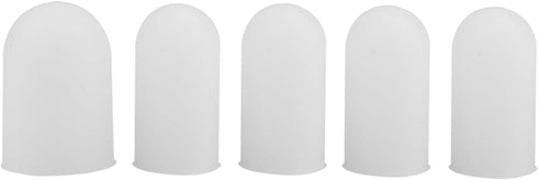 Jwthee Finger Cots, 5PCS Silicone Finger Protectors Finger Condom Finger Covers Thumb Protector
