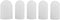 Jwthee Finger Cots, 5PCS Silicone Finger Protectors Finger Condom Finger Covers Thumb Protector