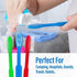 144 Individually Wrapped Disposable Toothbrushes, Soft Bristles for Travel, Giveaways, Hotels, Airbnb