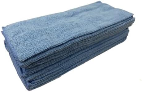 Innovative Services 116006 HP Microfiber Cloth - Blue - Pack of 12